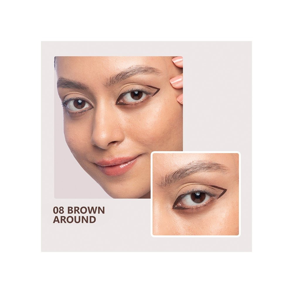 Plum Eye-Swear-By Matte Eyeliner (Brown Around 08) - Tp online store