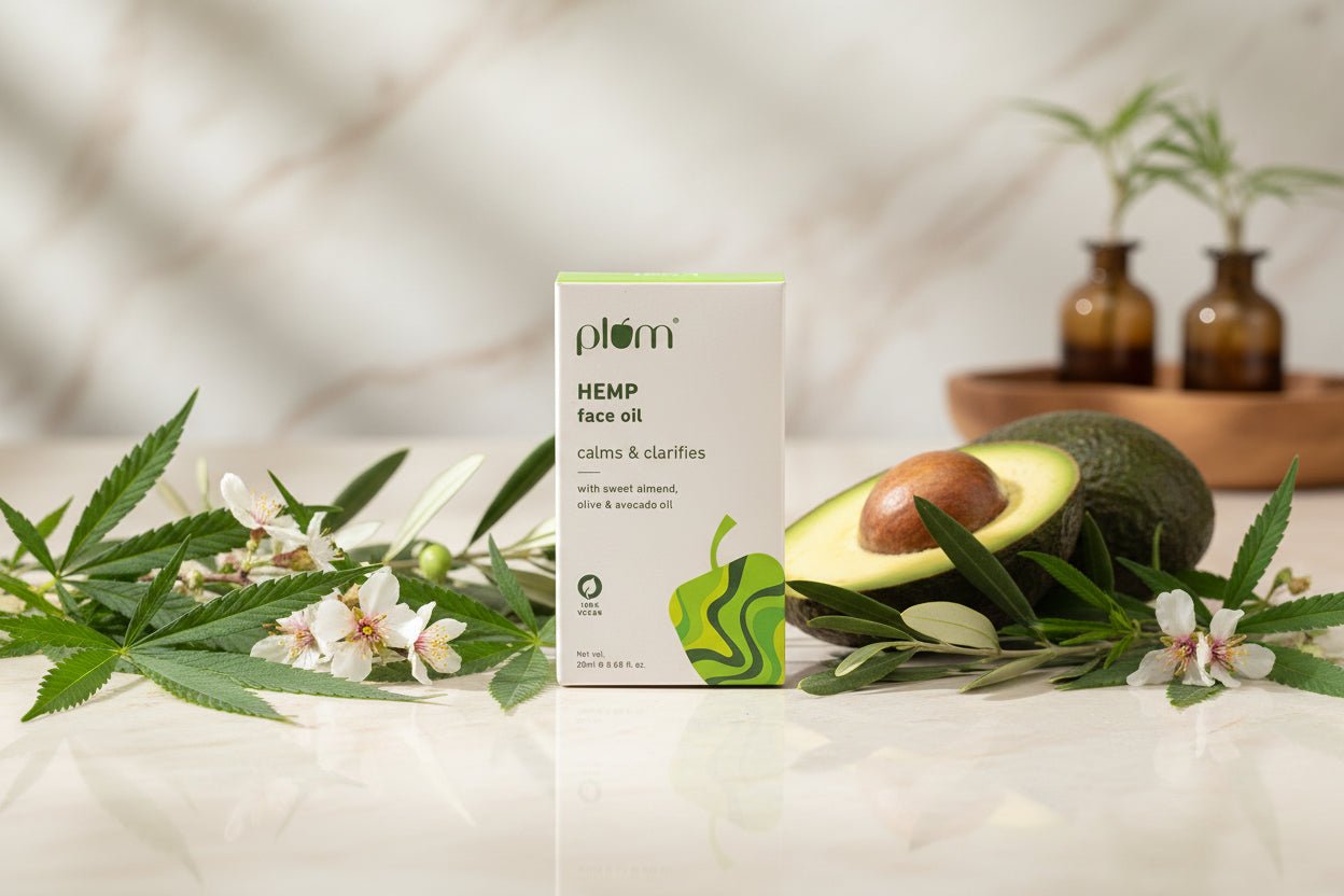 Plum hemp face oil 20ml - Tp online store