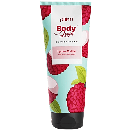 Plum lychee cuddle shower cream 200gm - Tp online store