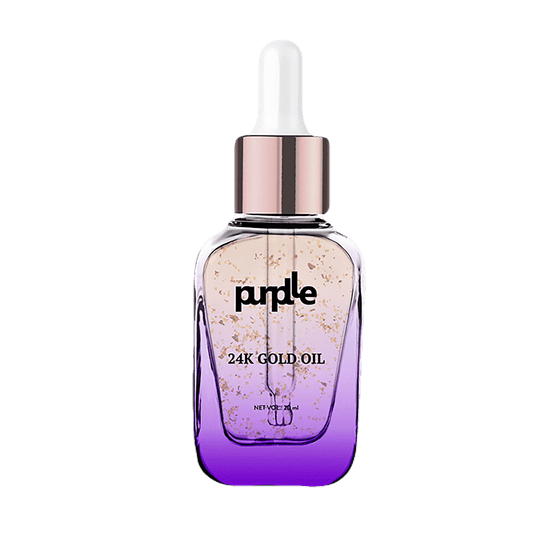 Purple 24k gold face oil 20ml - Tp online store