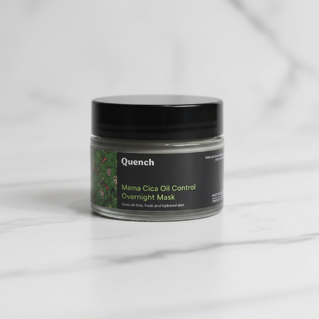 Quench  mama cica oil control overnight mask  50 ml