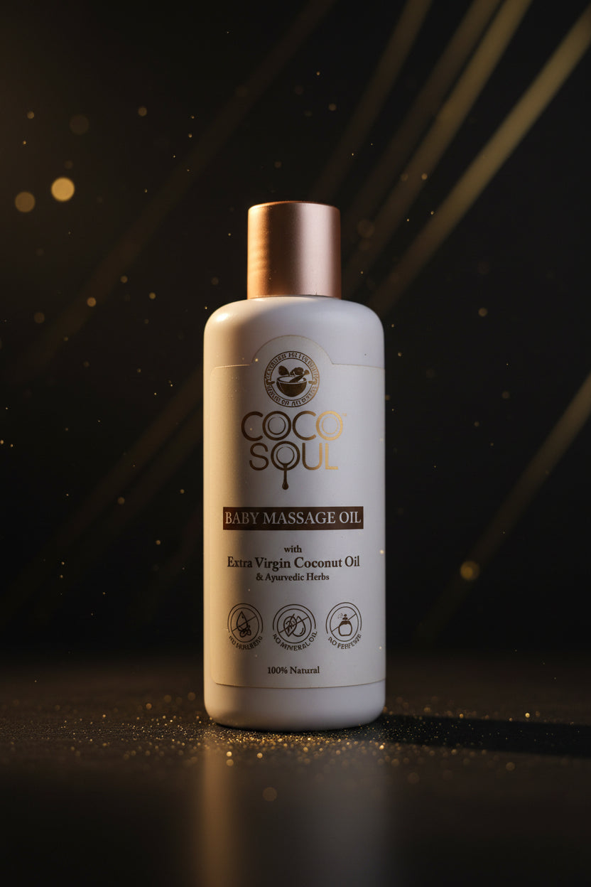 Coco soul baby massage oil 200 ml