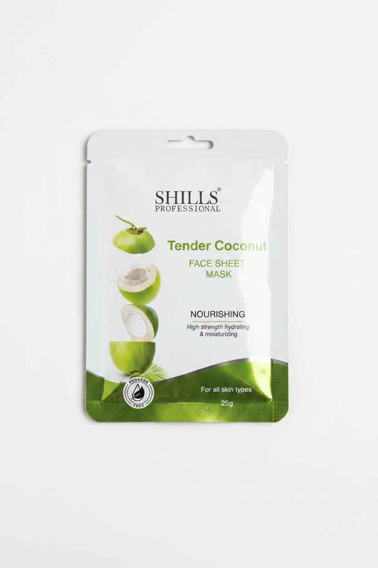 SHILLS (Tender Coconut) Face Sheet Mask 25g  Nourishing For All Skin Types