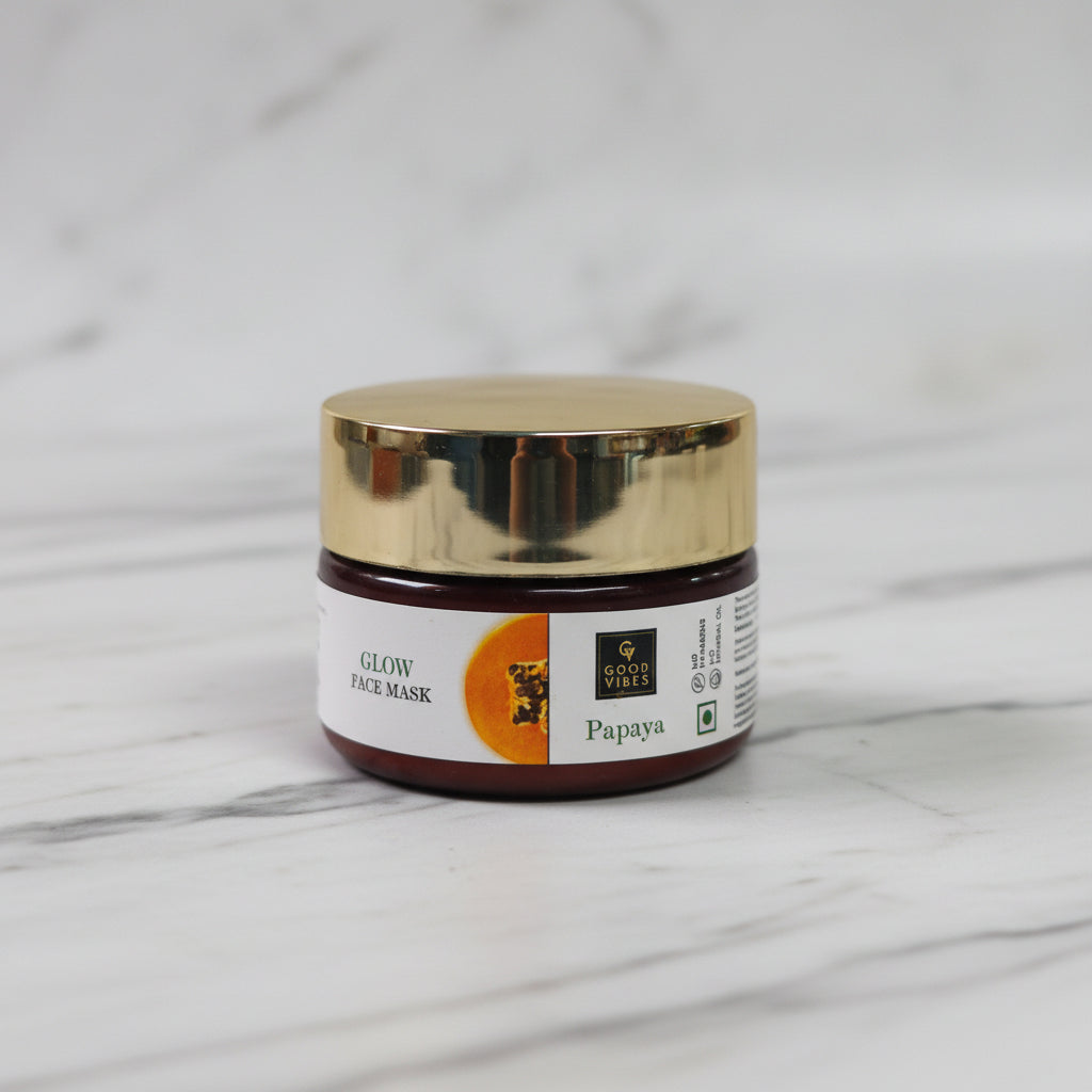 Good vibes glow face mask  papaya 50 g