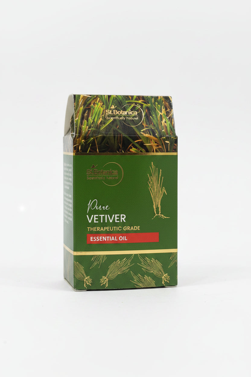 St. Botanica vetiver  Essential oil 15 ml