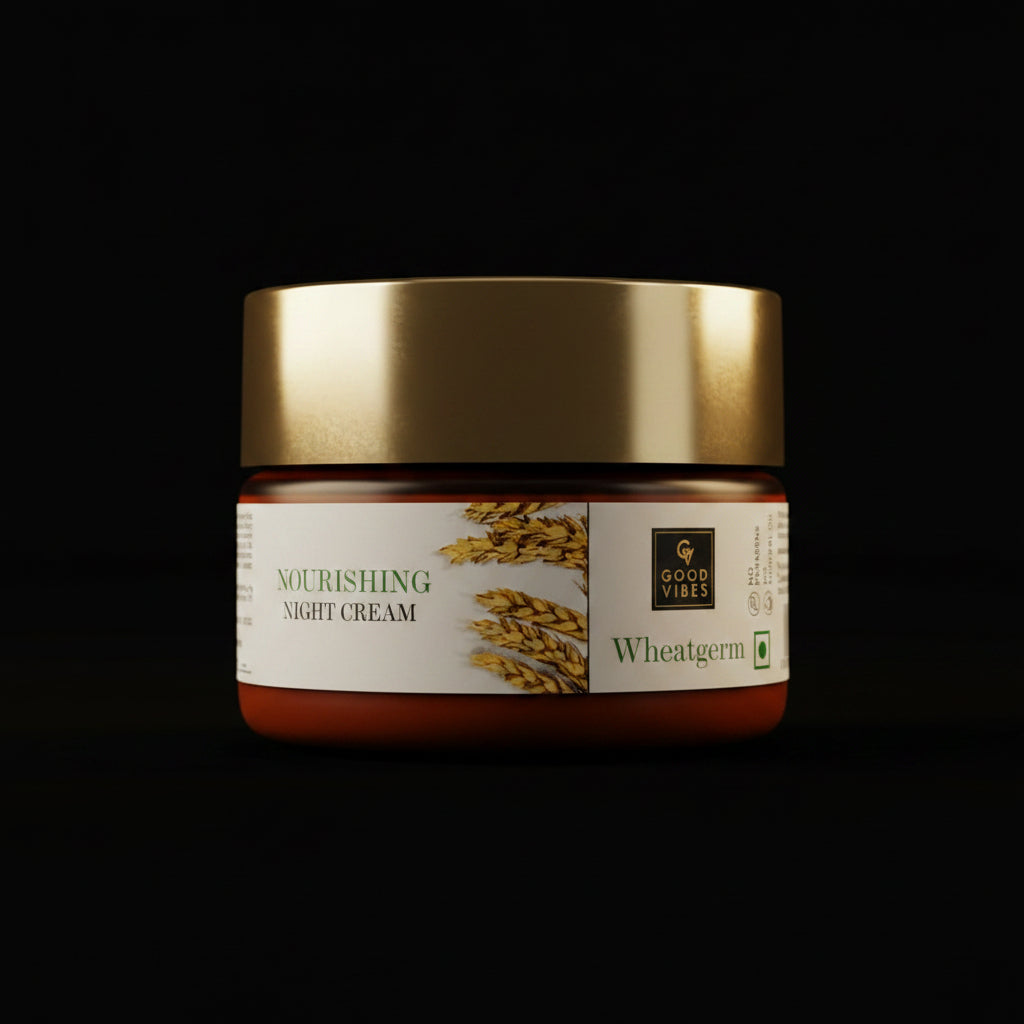 Good vibes  nourishing night cream wheatgerm