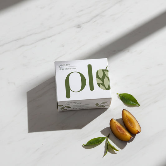 Plum green tea clear face mask 60gm
