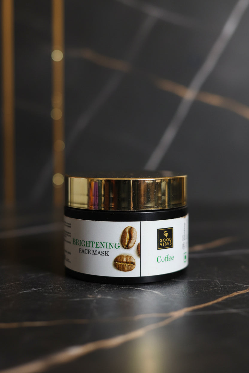 Good vibes coffee  brightening face mask 50g