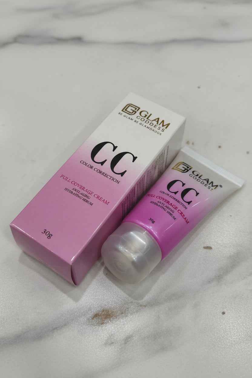 GLAM GOODESS (CV Color Correction)  Full Coverage  Cream 30g