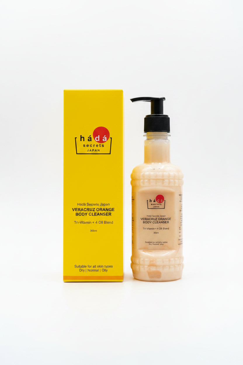 Hada secrets Japan ( Veracruz orange body cleanser 300ml