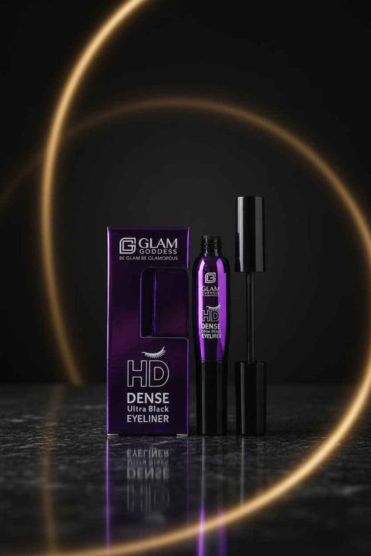 GLAM GOODESS ( HD DENSE Ultra Black EYELINER) 8ml