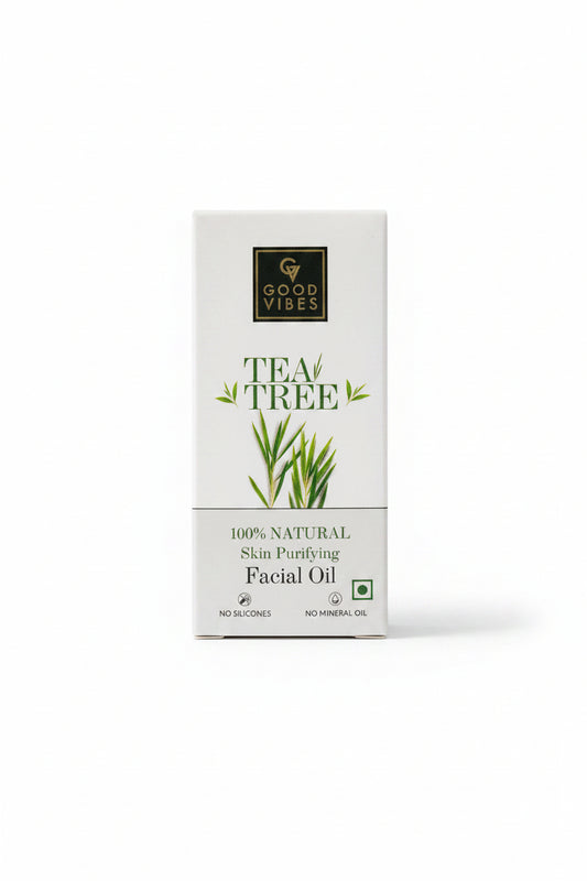 Good vibes tea tree facial oil 100% natural 10ml