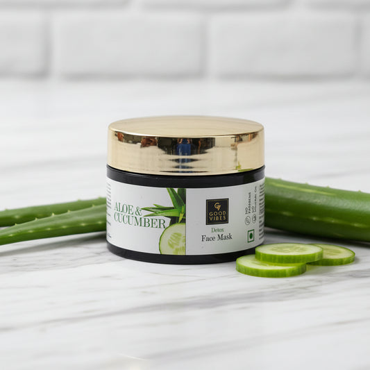 Good Vibes aloe & cucumber face mask 50g