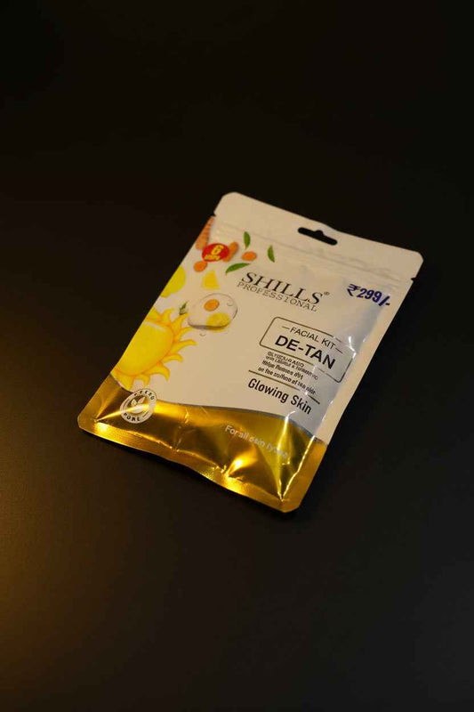SHILLS FACIAL KIT ( DE-TAN) Glowing  Skin For All Skin  6 Steps