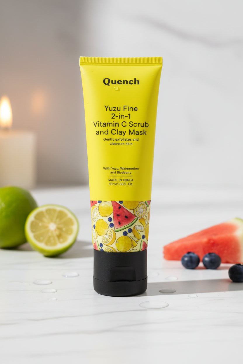 Quench you Fine 2-in-1 vitamin c scrub and clay mask 50 ml