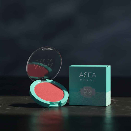 Asfa halal Royal Luster  blush 5.5gm