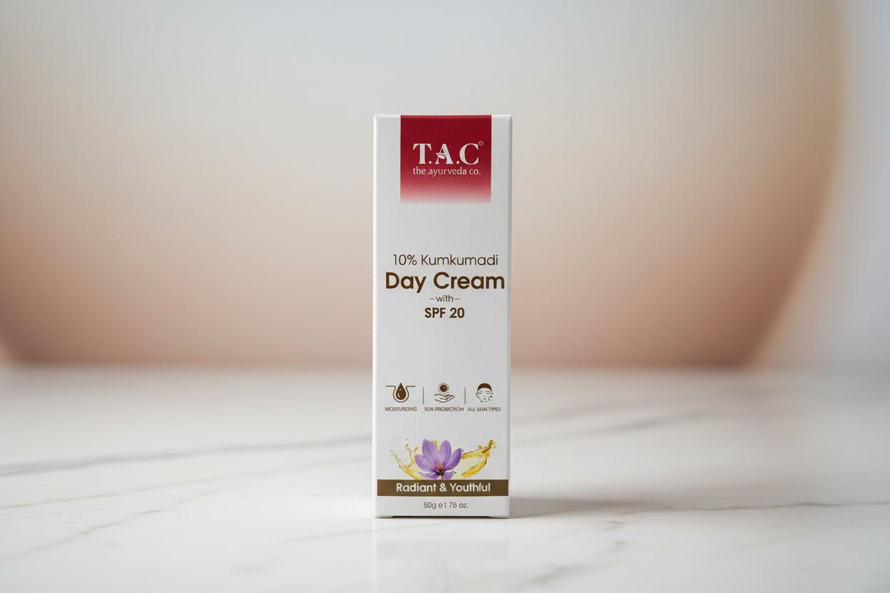 Tac 10% kumkumadi day cream 50gm - Tp online store