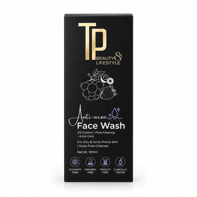 Tp Beauty & Lifestyle Anti Acne Facewash 100ml - Tp online store